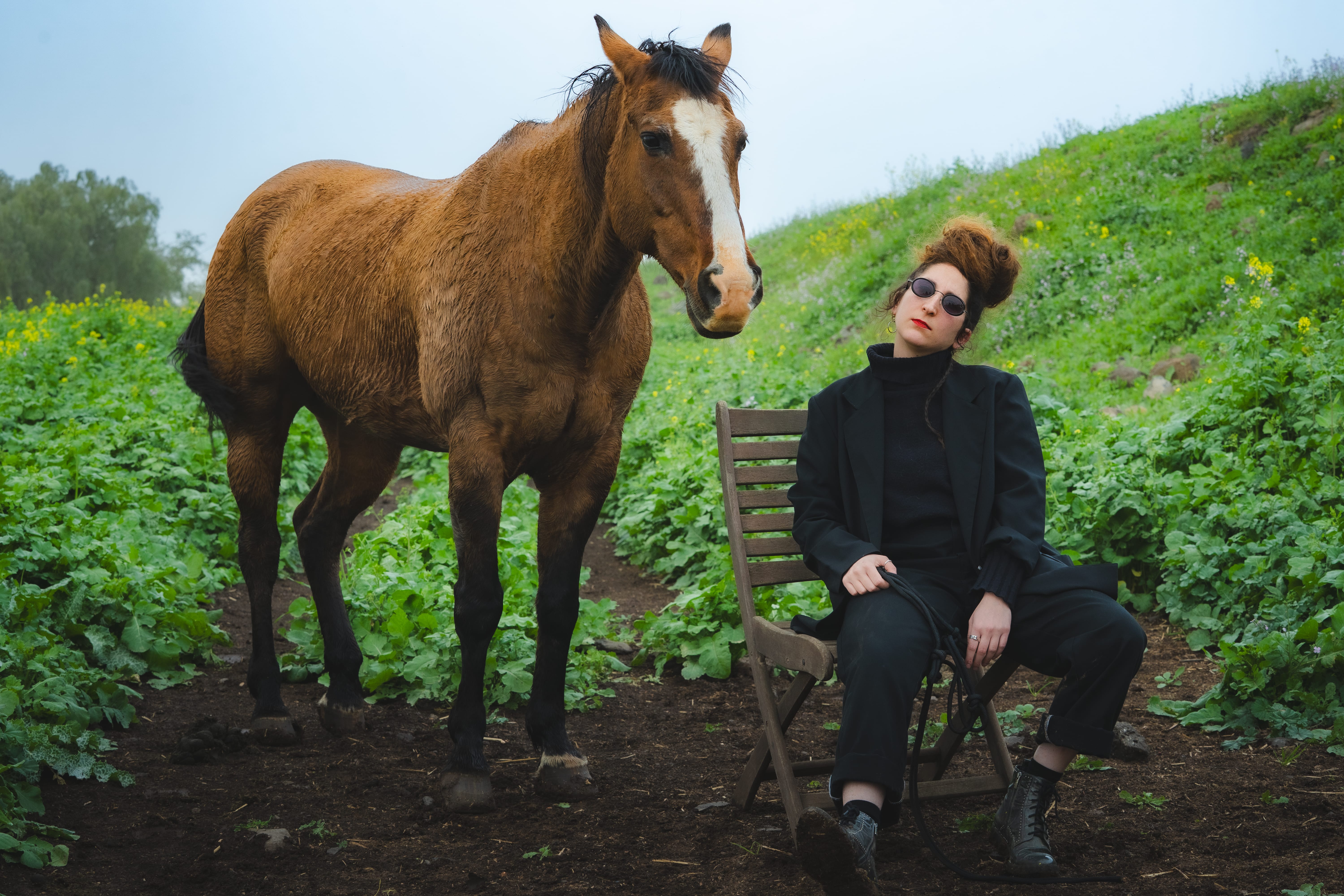 Talya with horse